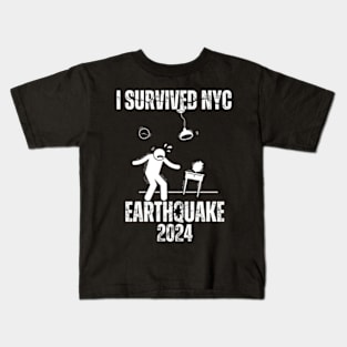 I-Survived-The-NYC-Earthquake Kids T-Shirt